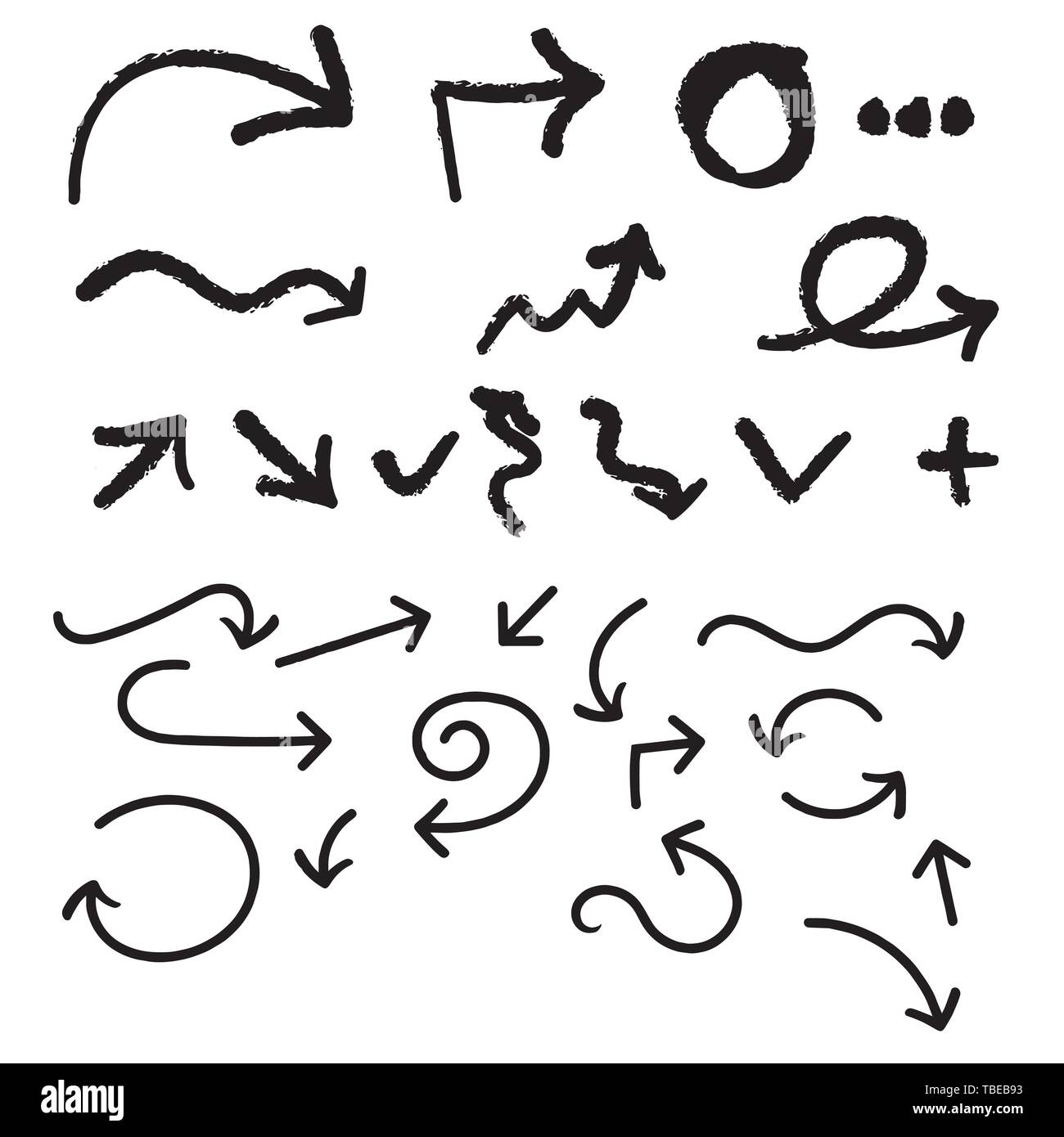 Arrows vector collection on a white background Stock Vector Image & Art ...