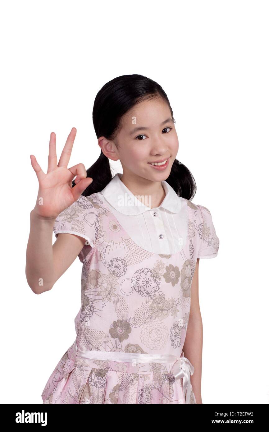 Portrait happy asian girl hi-res stock photography and images - Alamy