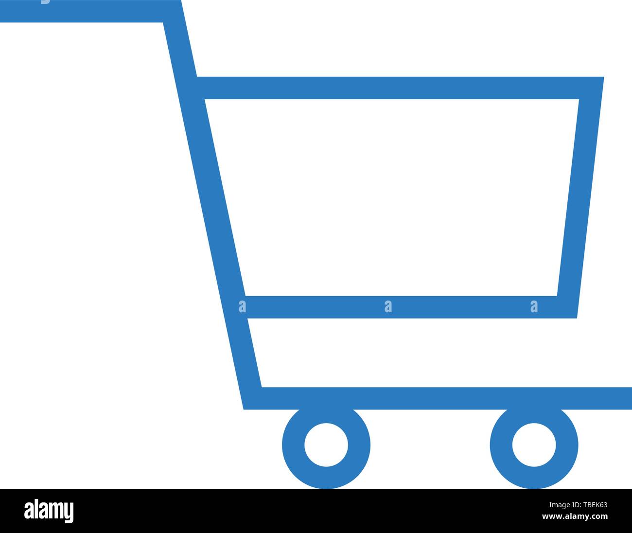 Shopping cart line art hi-res stock photography and images - Alamy