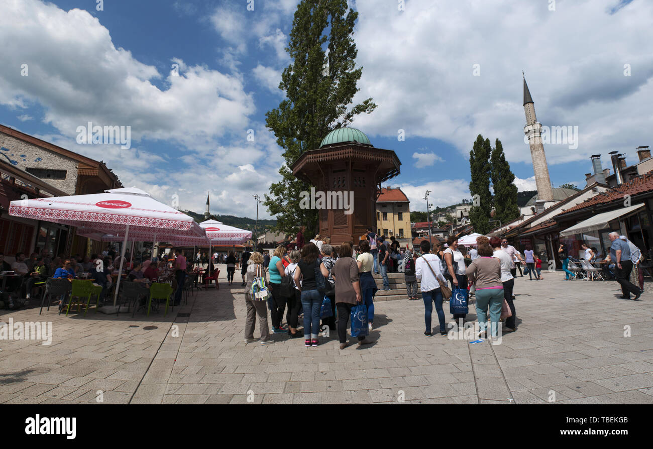 Sarajevo city shopping center hi-res stock photography and images - Alamy