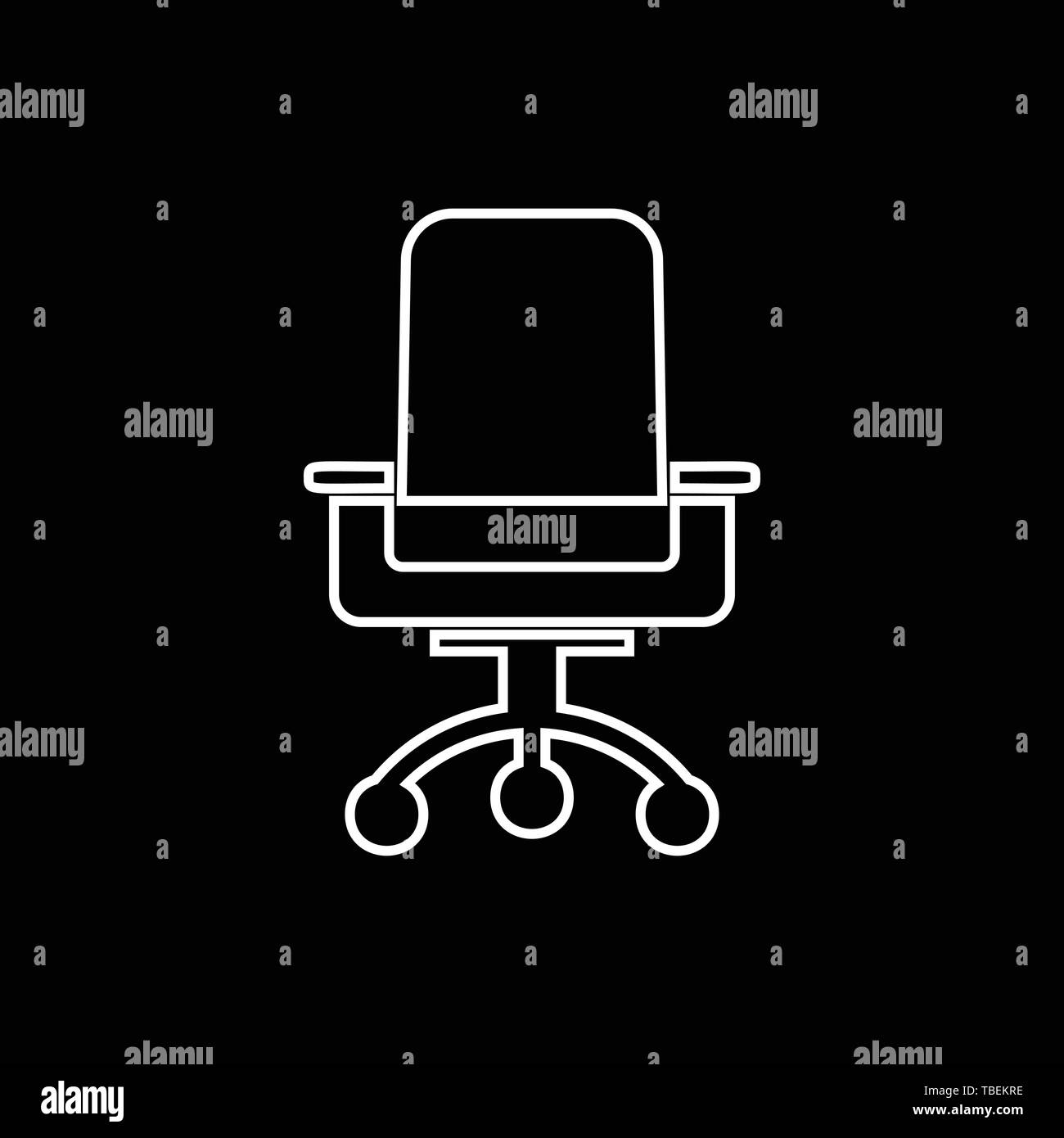 Modern office chair Black and White Stock Photos & Images - Alamy