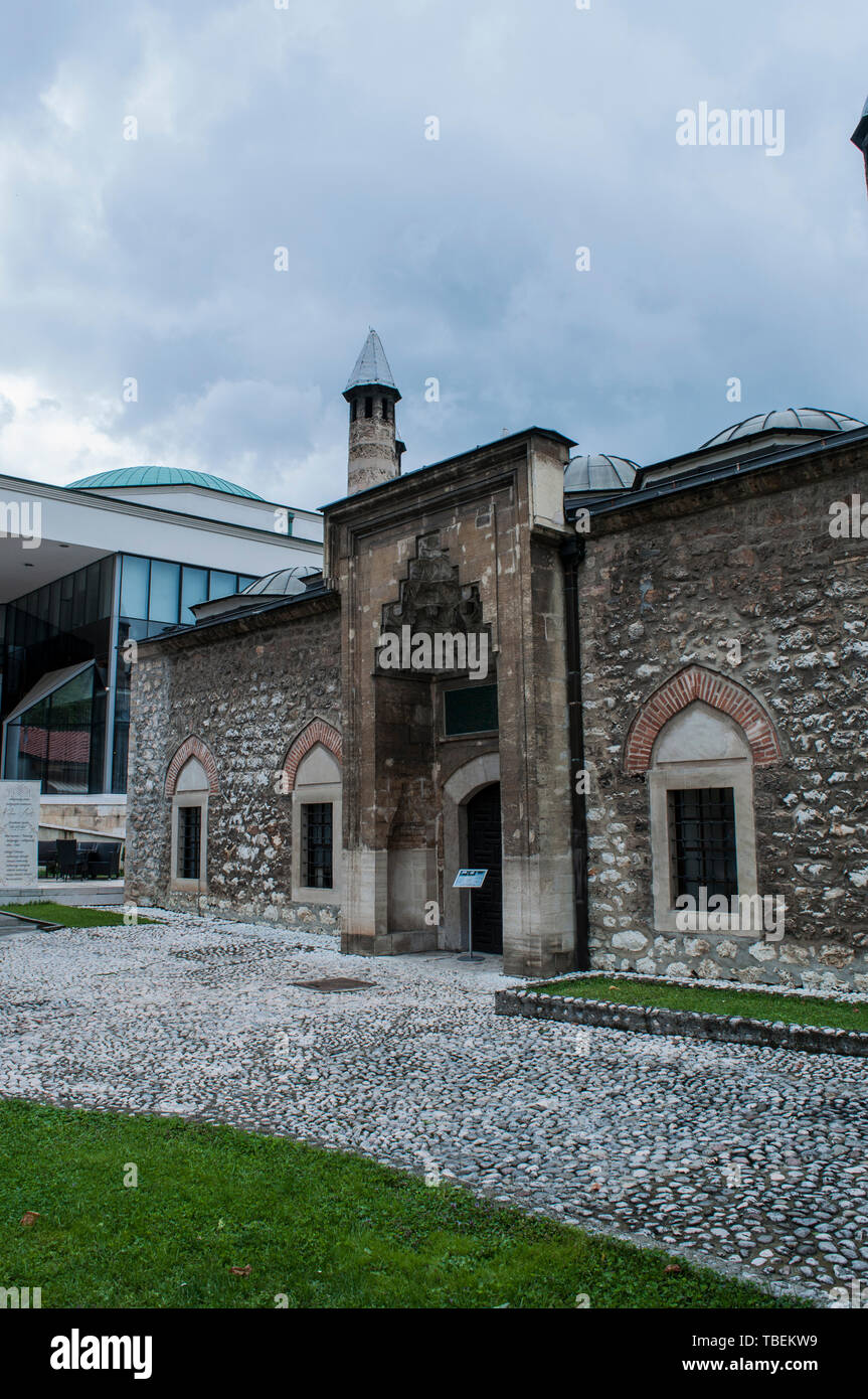 Sarajevo the Gazi Husrevbeg Museum in the Gazi Husrevbeg Madrasah