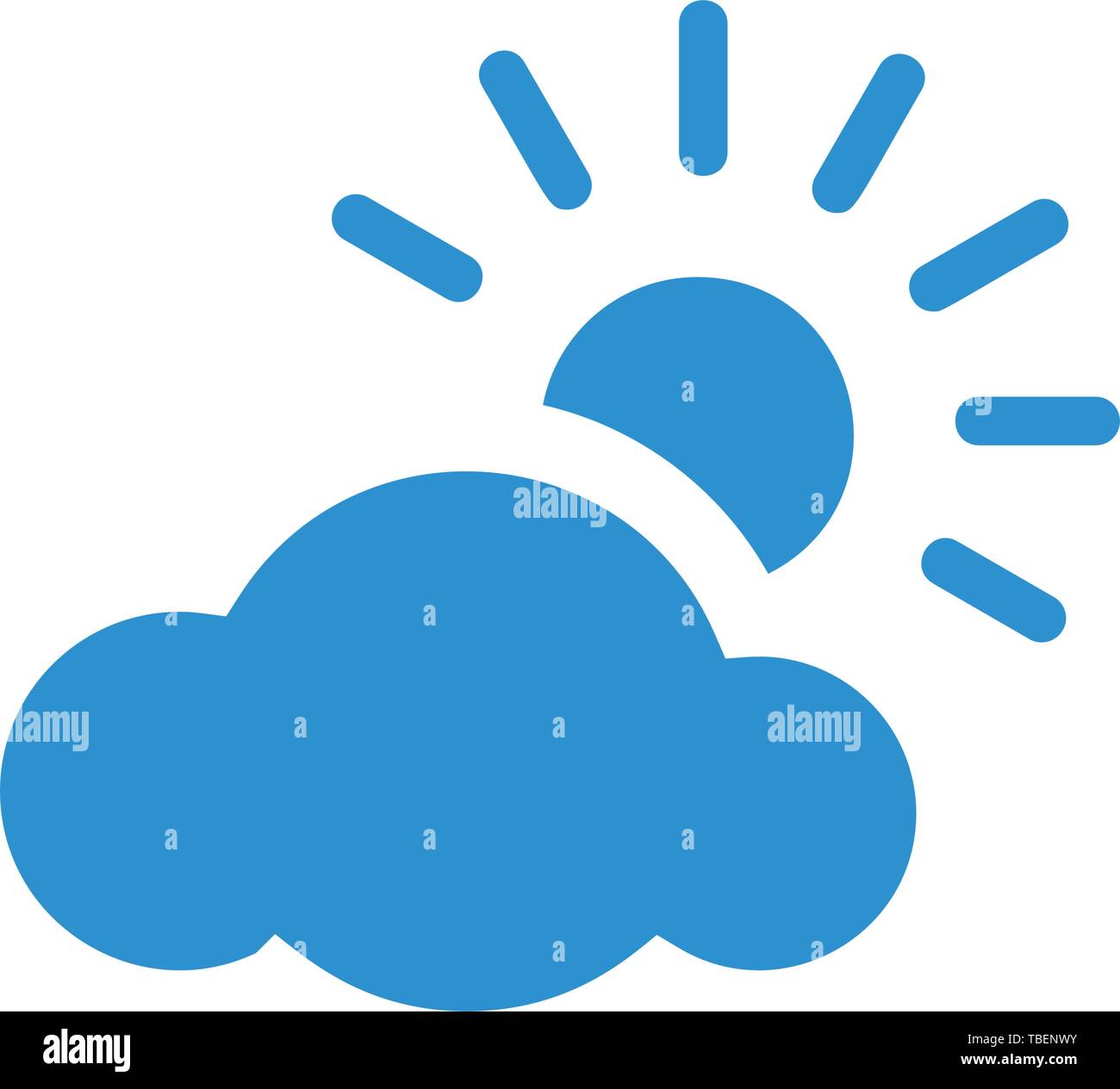 Cloud icon glyph - Vector black Stock Vector Image & Art - Alamy