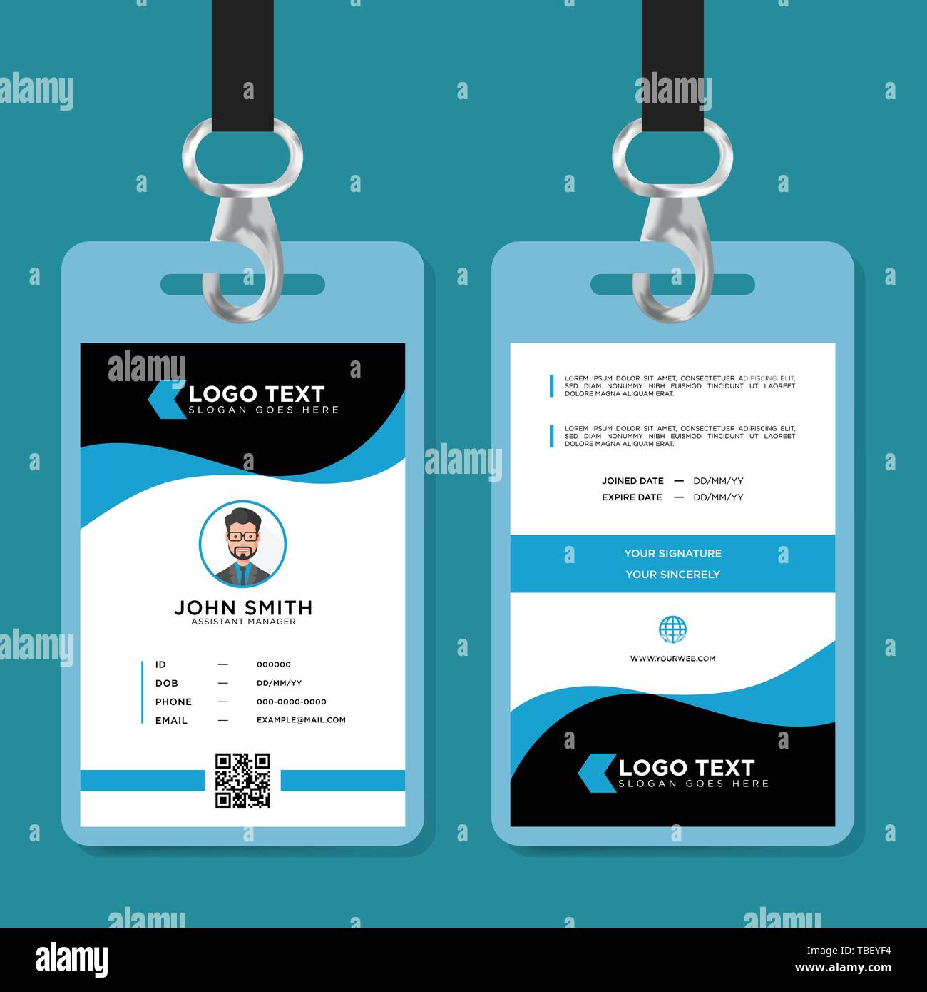 Corporate Id Card Template