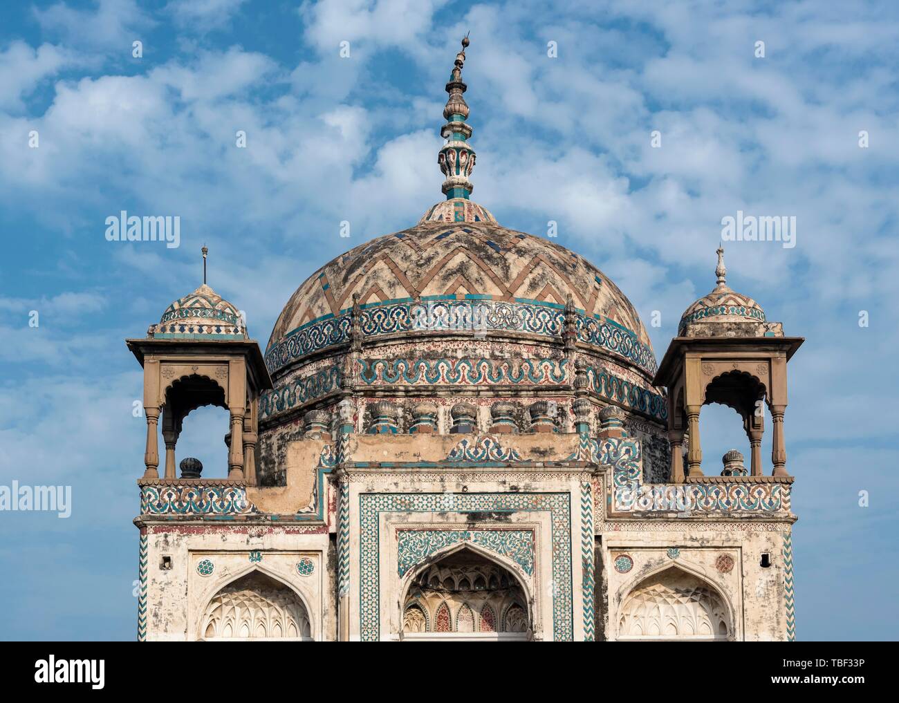 Lal Khan Tomb (Lal Khanka Rauza), Varanasi, Uttar Pradesh, India Stock
