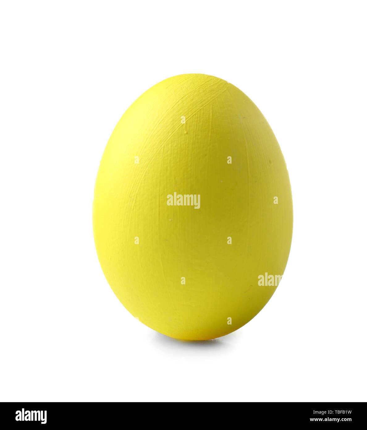 Beautiful Easter egg on white background Stock Photo - Alamy