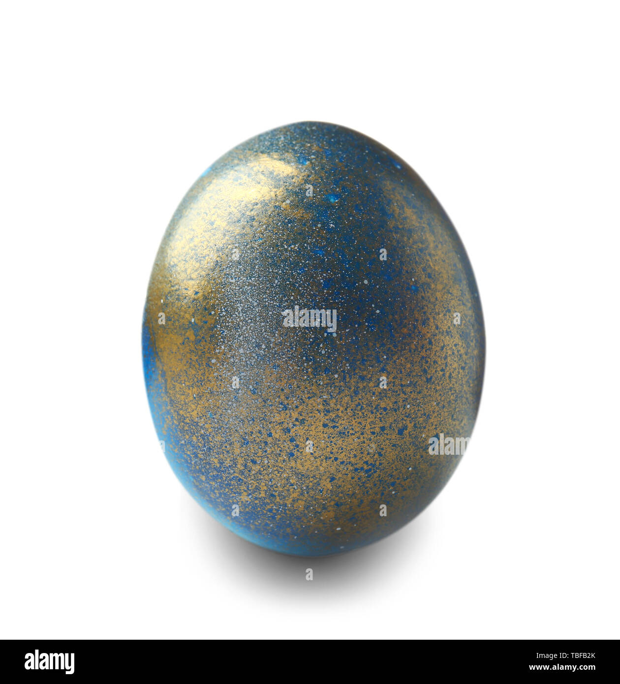 Beautiful Easter egg on white background Stock Photo - Alamy