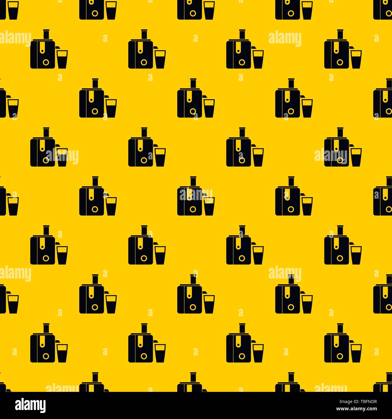 Juicer pattern vector Stock Vector