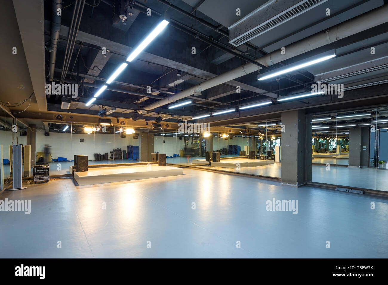 Interior of modern Stock Photo