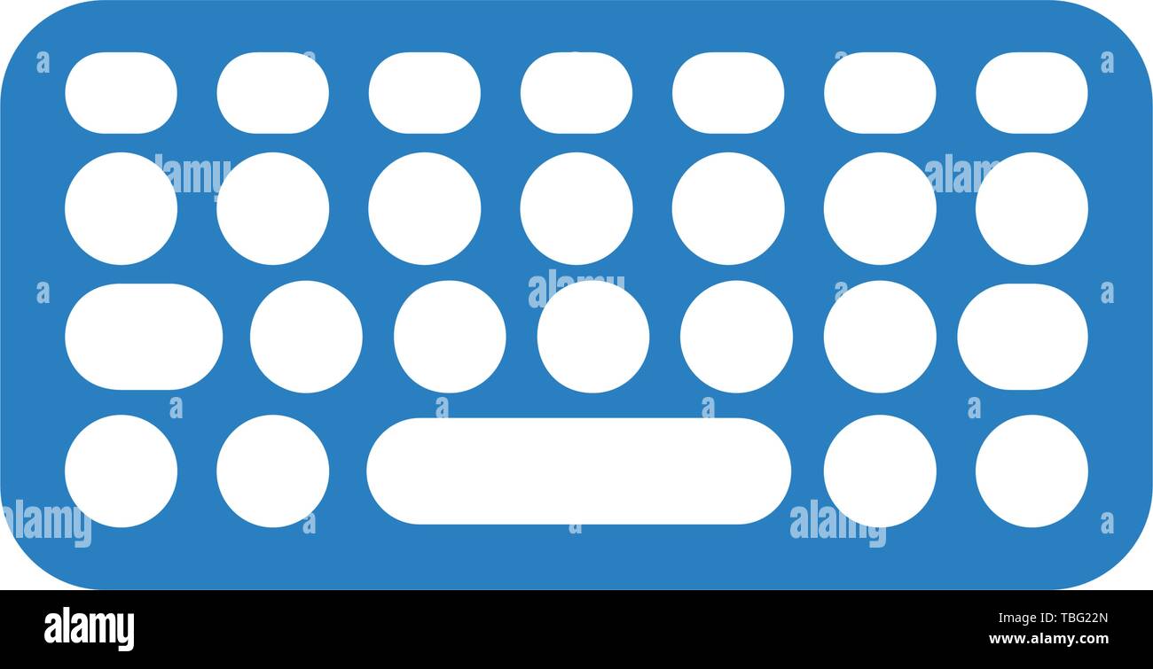 Computer Keyboard sign icon - vector Stock Vector