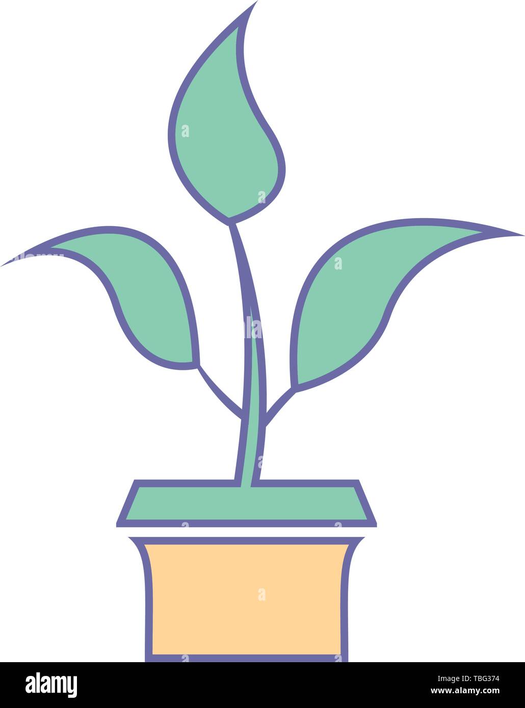 Growth concept icon - tree vector icon Stock Vector Image & Art - Alamy