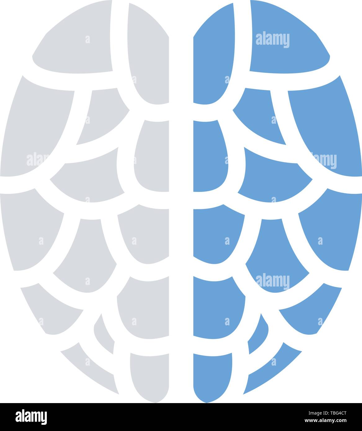 Brain icon vector - Intelligence sign Stock Vector Image & Art - Alamy