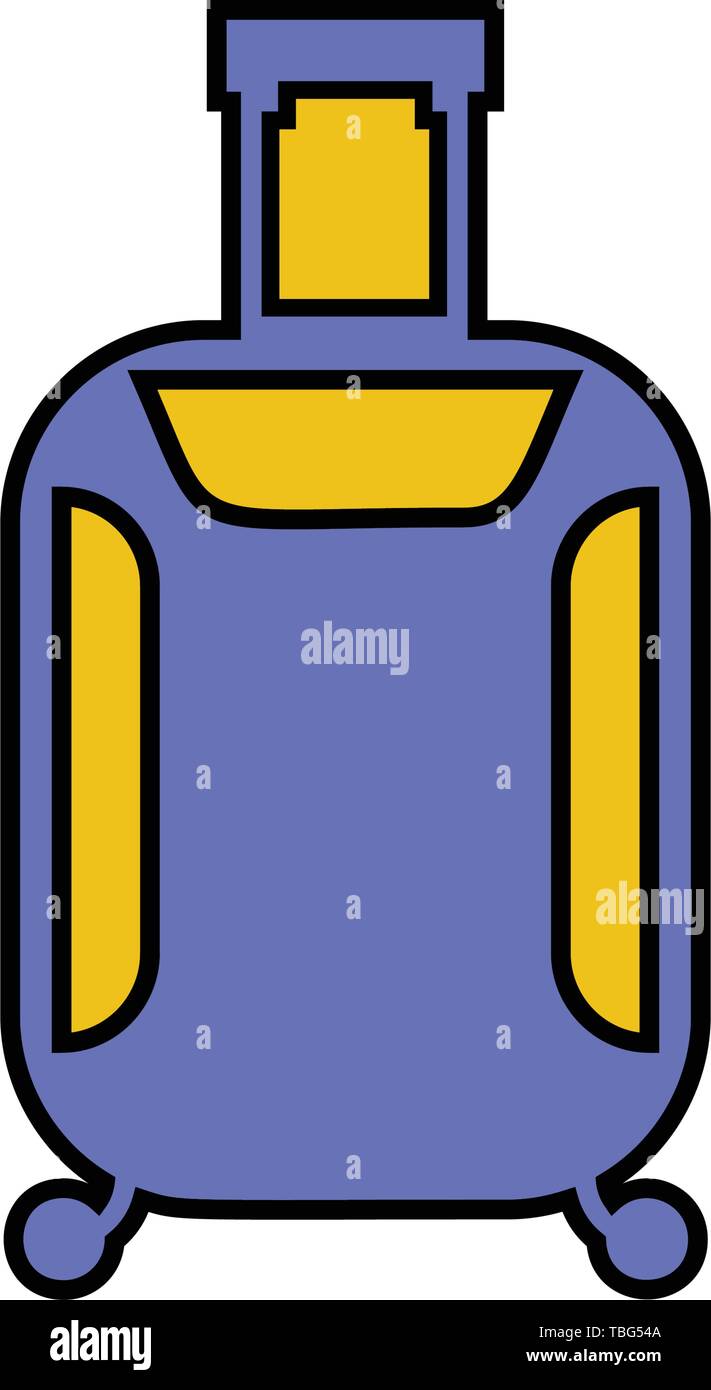 Travel bag icon - luggage bag vector Stock Vector Image & Art - Alamy