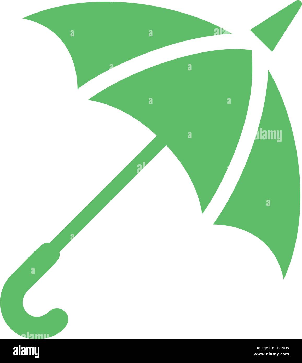 Umbrella Icon Vector - sign Stock Vector