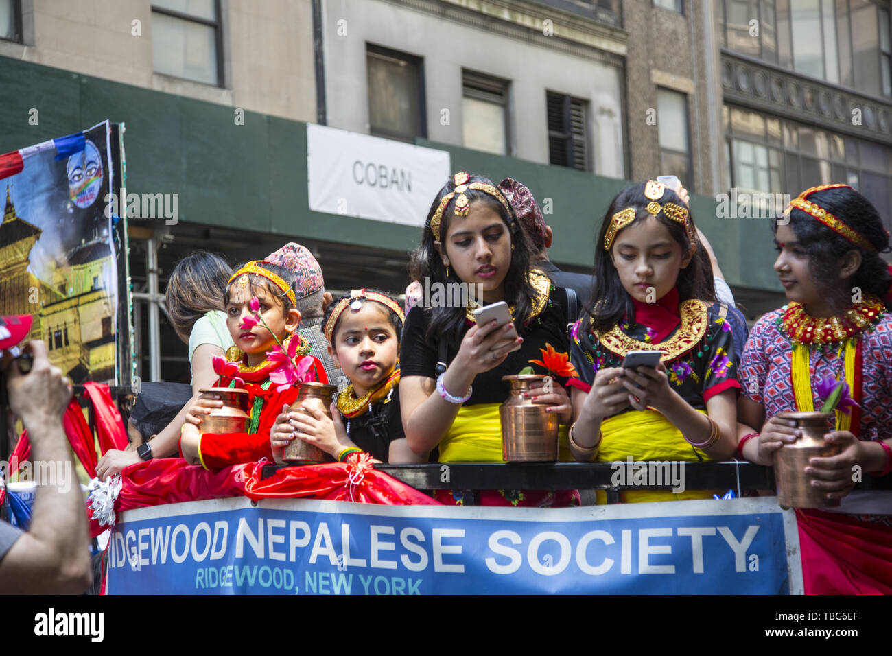 4th annual Nepal Day Parade in 2019 on Madison Avenue in New York City