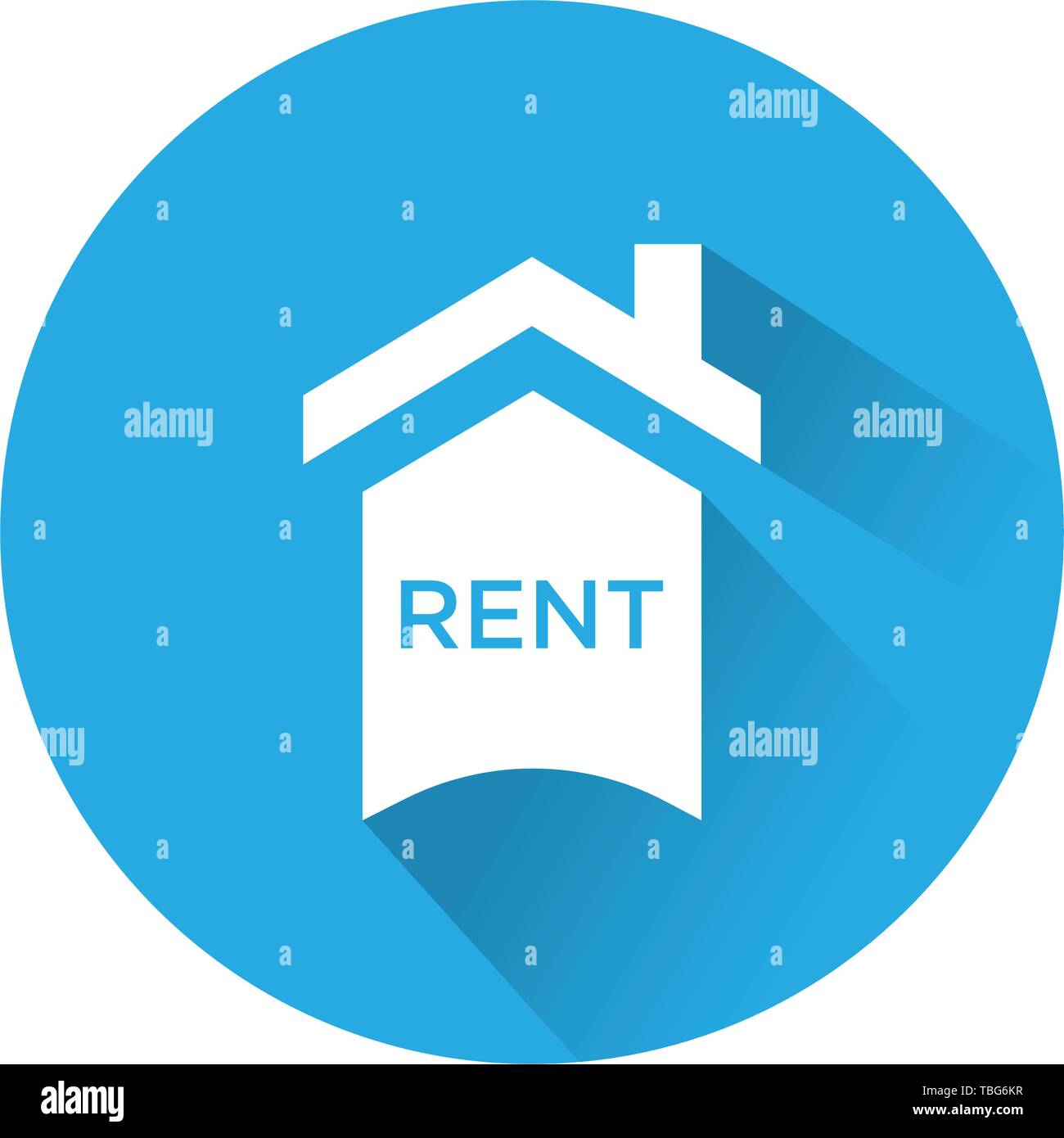 Commercial real estate sign for rent Stock Vector Images - Alamy