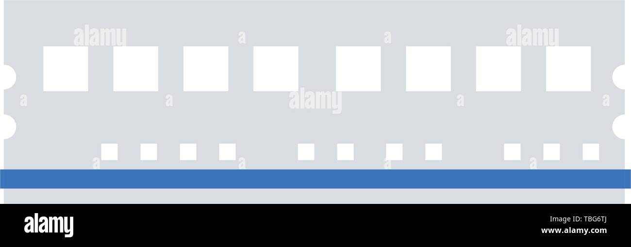 Laptop - Desktop Ram Icon vector Stock Vector