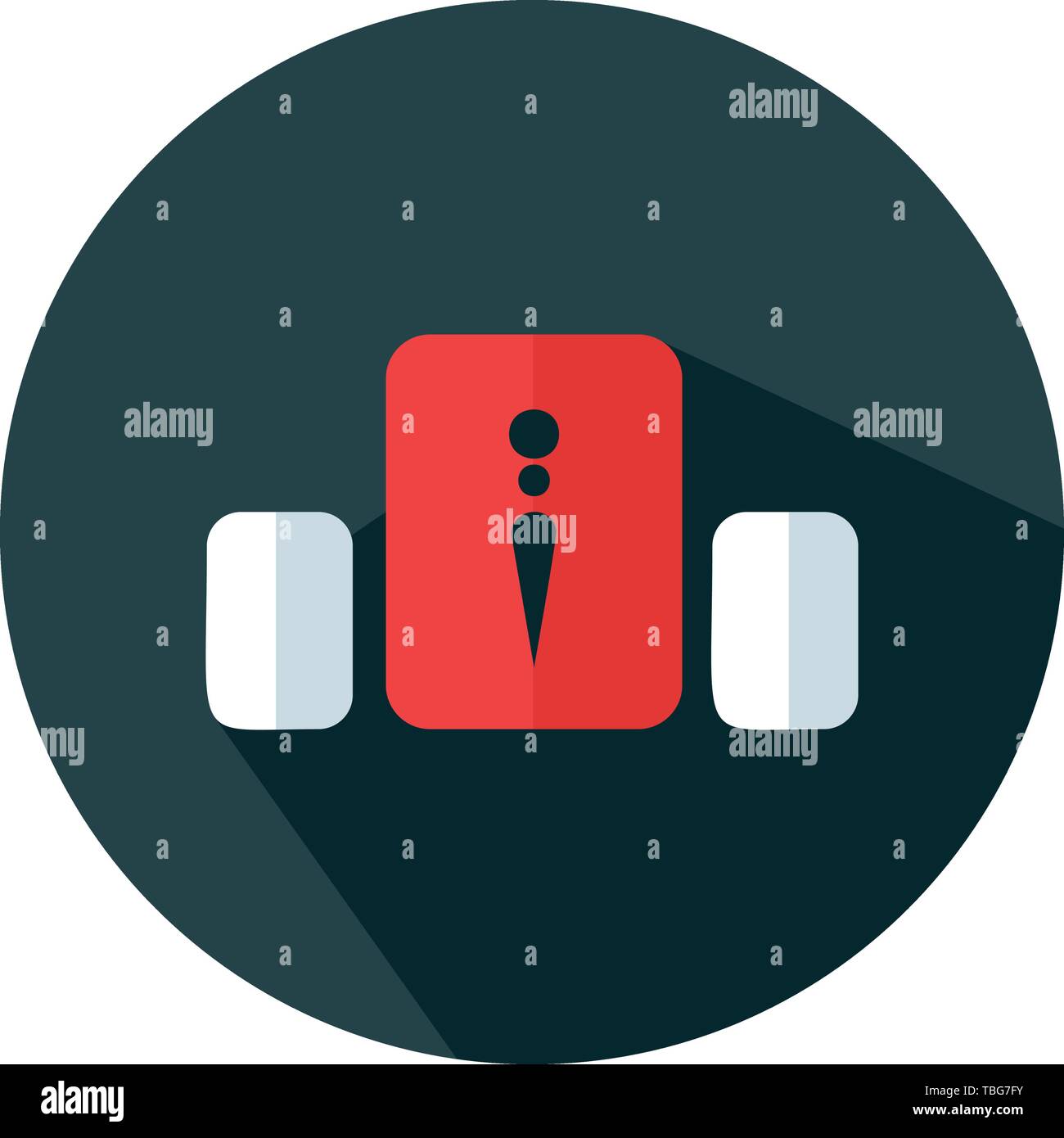 Speaker flat Icon Vector Stock Vector Image & Art - Alamy