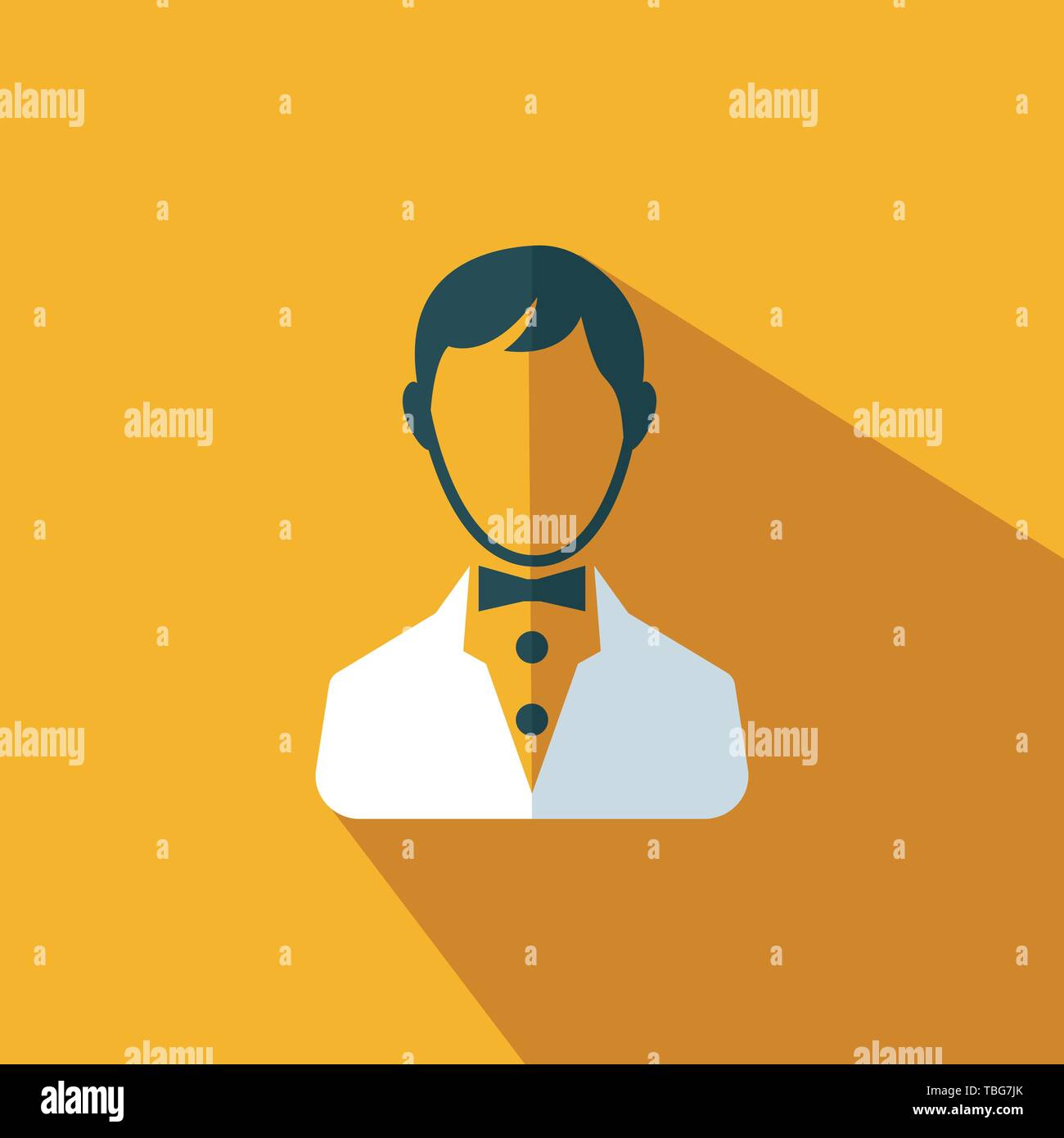 School - boy icon - Flat vector illustration Stock Vector Image & Art ...