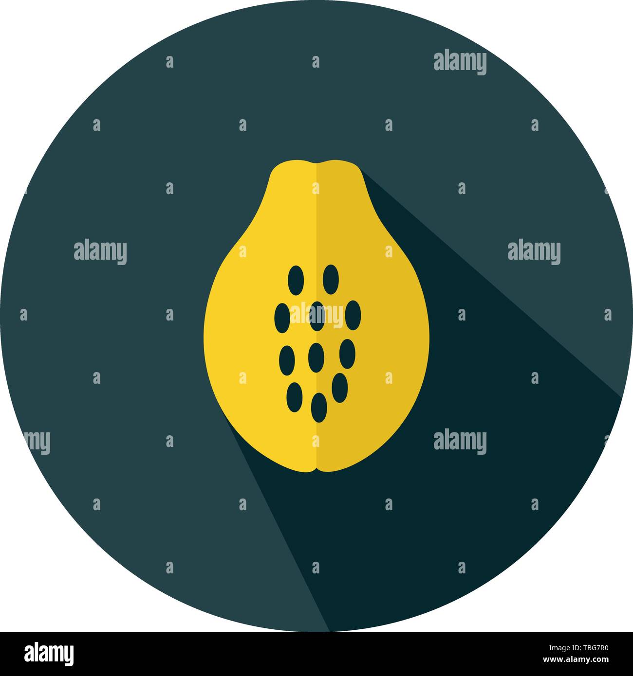 Chicken and papaya Stock Vector Images - Alamy