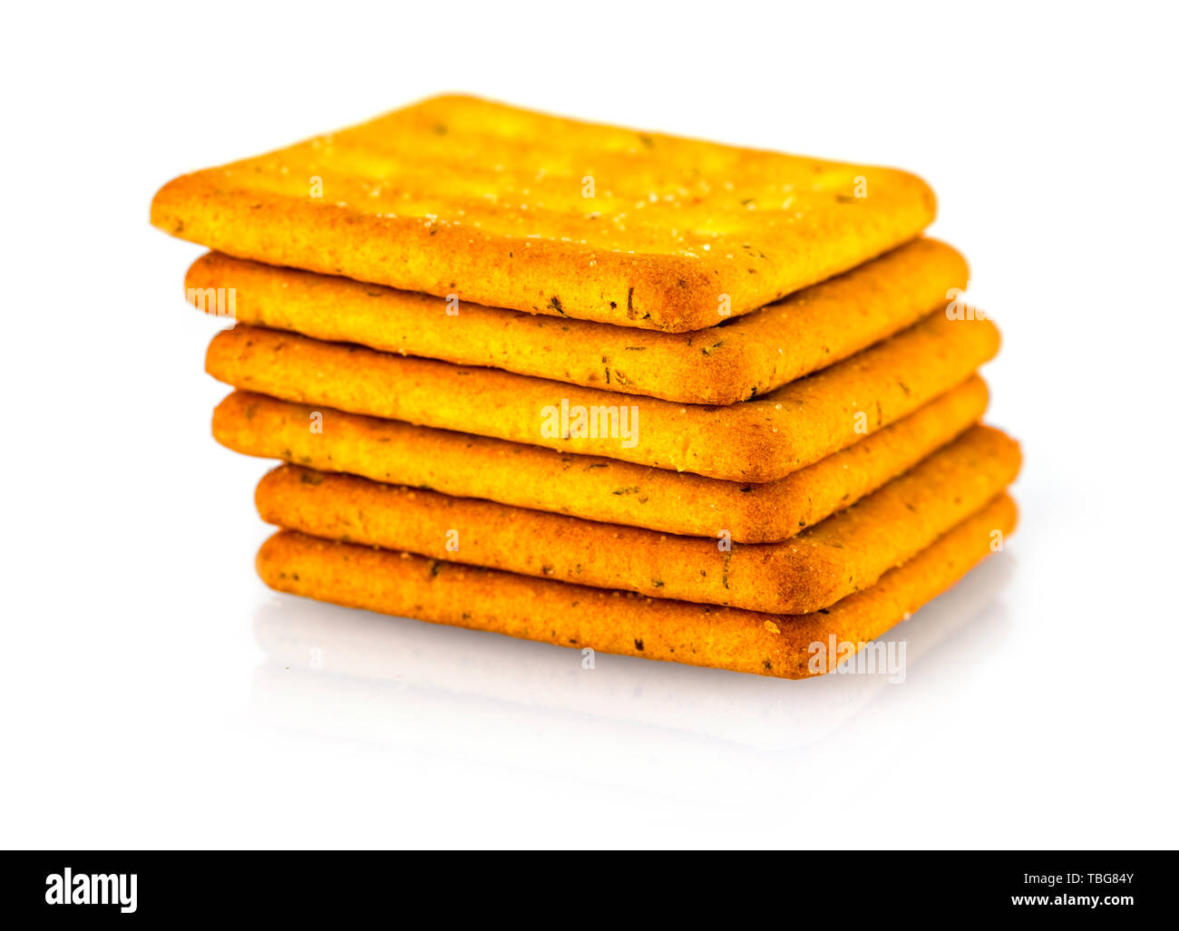 Stack graham crackers isolated on whte background Stock Photo Alamy