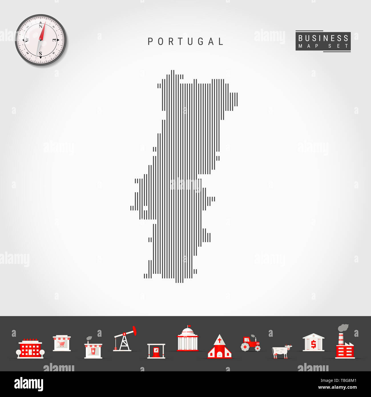 Map of Portugal with Regions and Flag Draw and Cut Out Stock Illustration -  Illustration of black, screenshot: 255508048