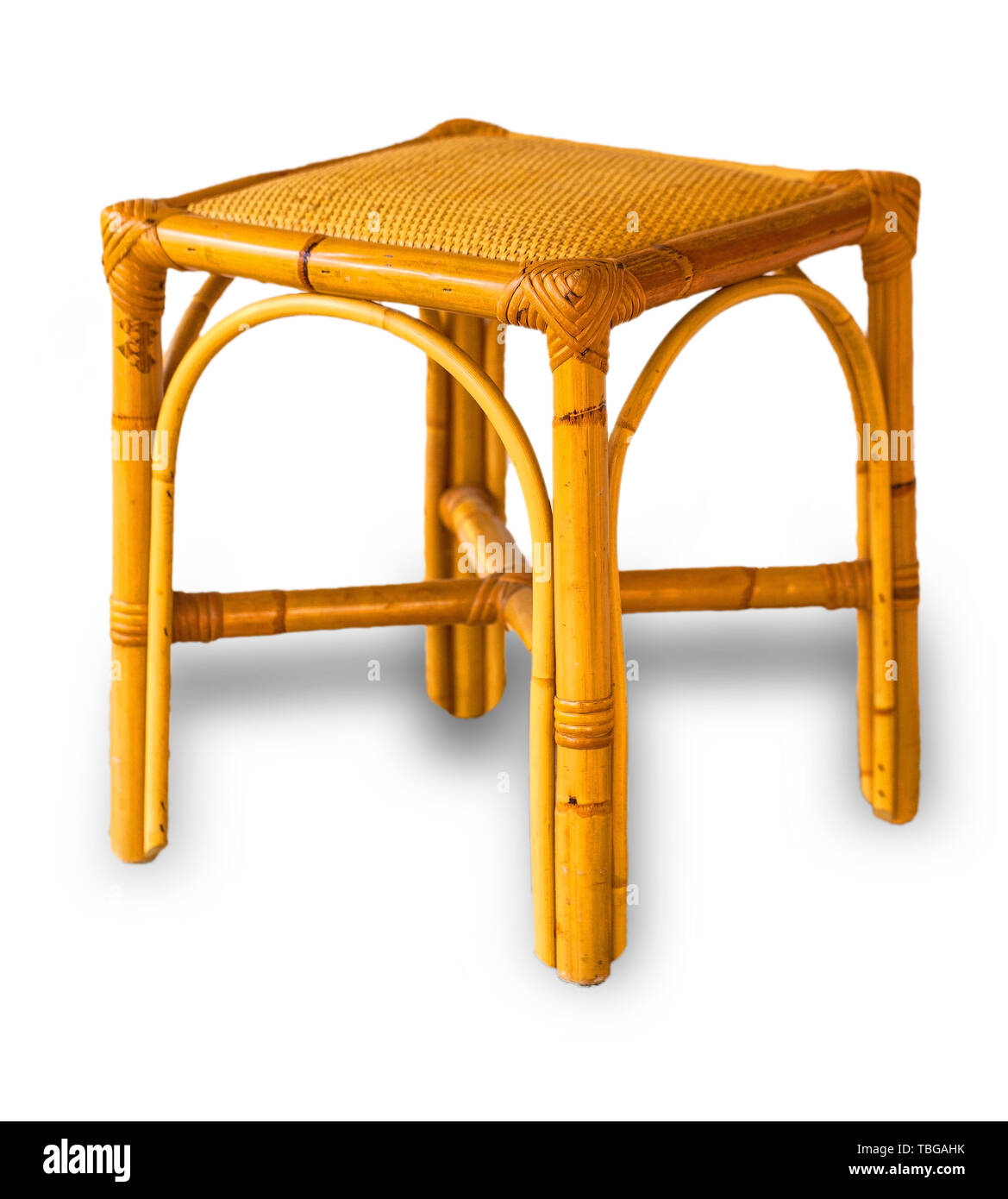 wicker furniture chair isolated on white background Stock Photo Alamy