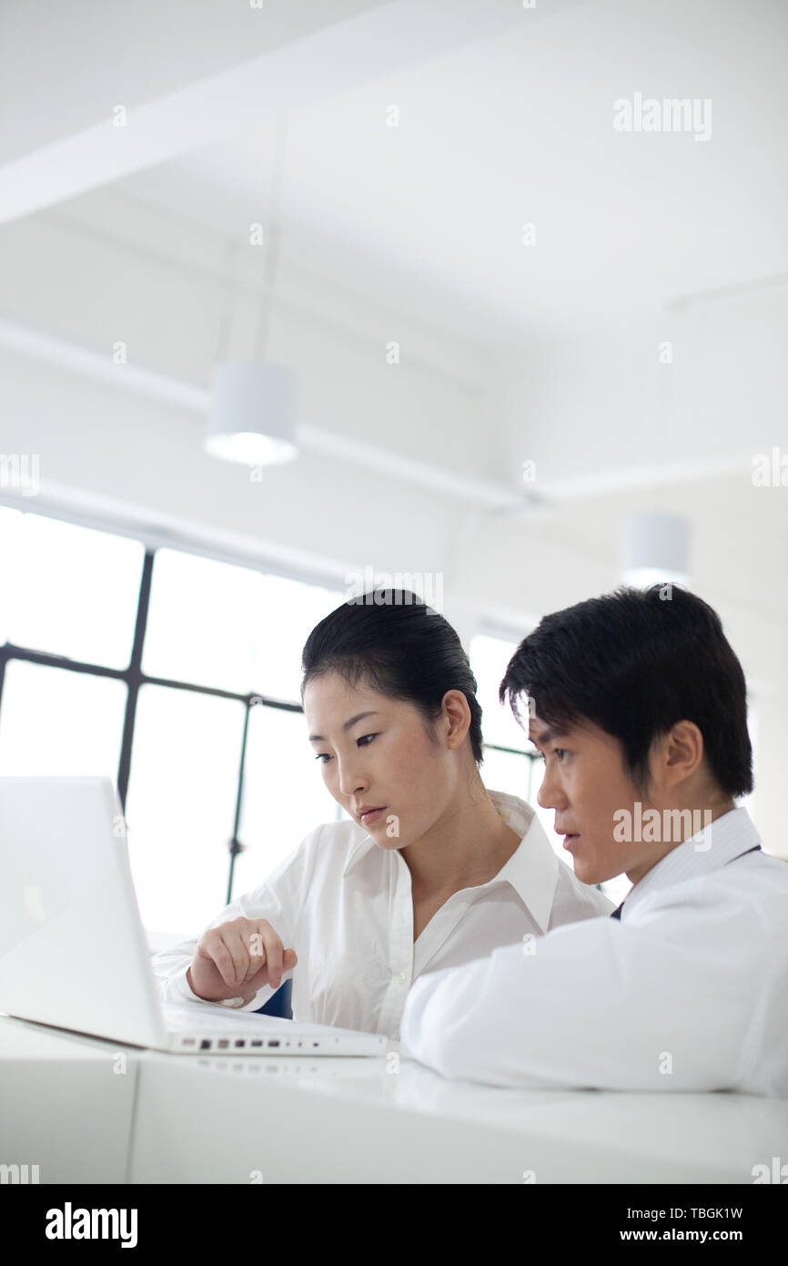 Business communication in the office Stock Photo - Alamy