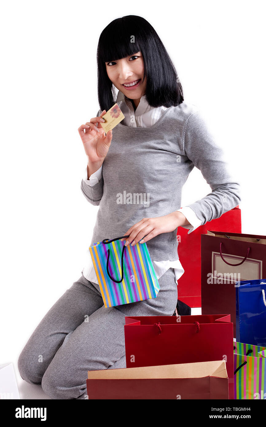 Kneeling woman facing hi-res stock photography and images - Alamy