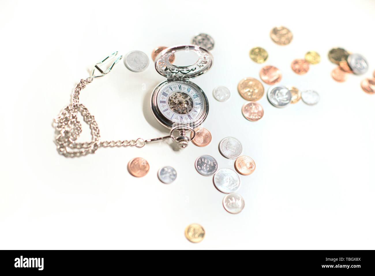 digital watch chain