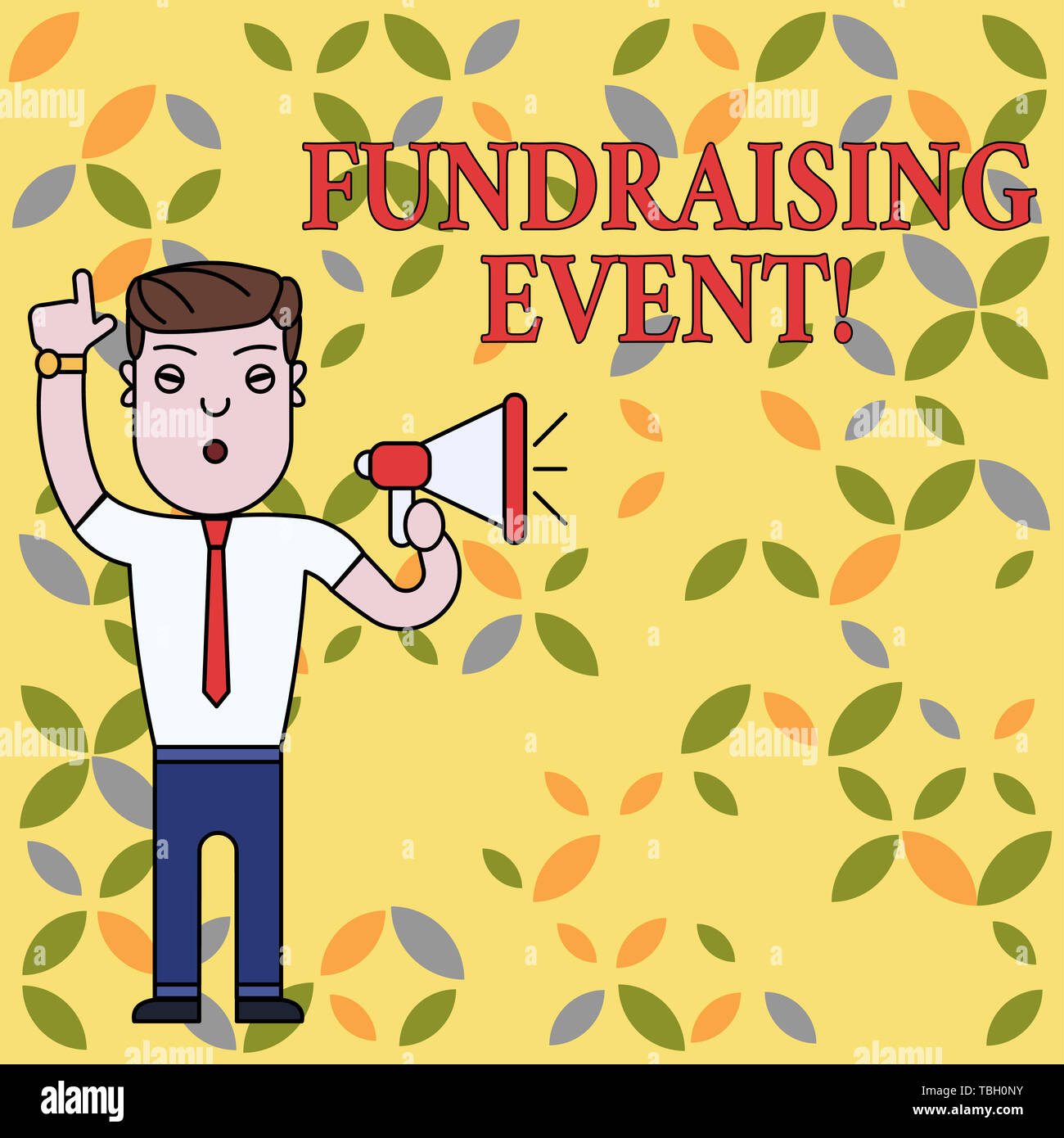 Text Sign Showing Fundraising Event Business Photo Text Campaign Whose Purpose Is To Raise Money For A Cause Man Standing With Raised Right Index Fin Stock Photo Alamy