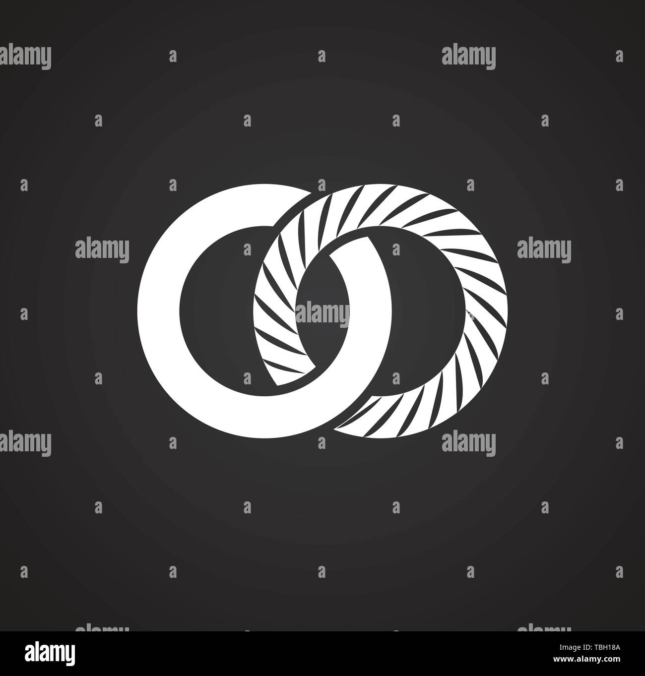 Wedding ring icon on background for graphic and web design. Simple ...