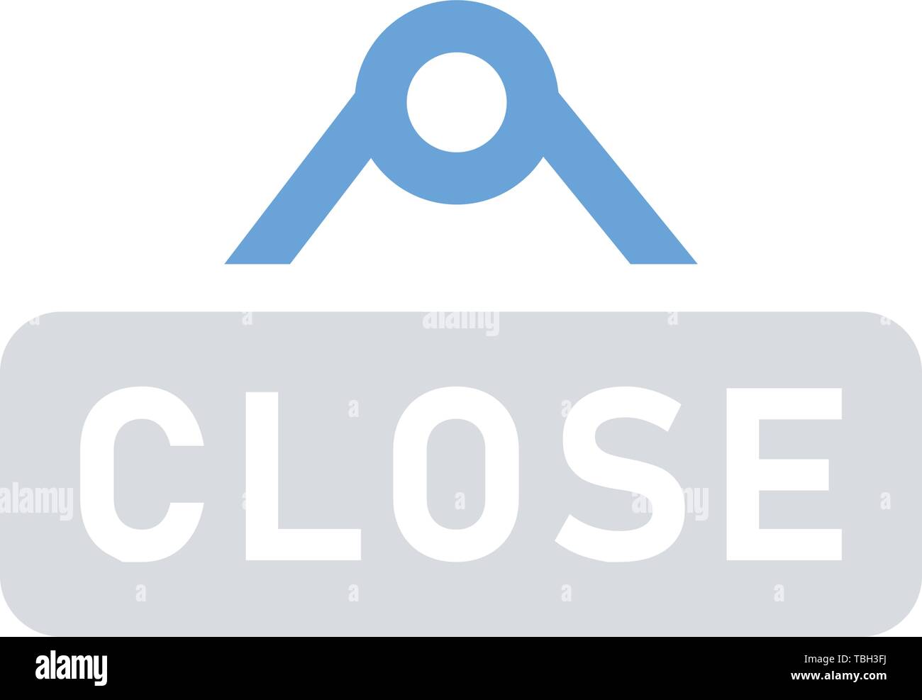 Close Icon - Close sign vector on a white background Stock Vector