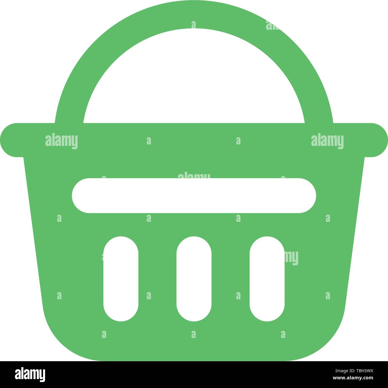 Shopping basket sign icon vector Stock Vector Image & Art - Alamy