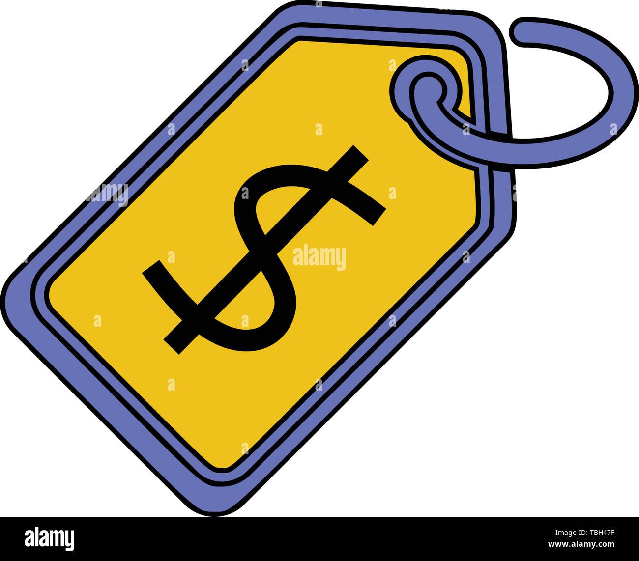 Dollar sign - label icon Vector illustration Stock Vector Image &amp; Art ...