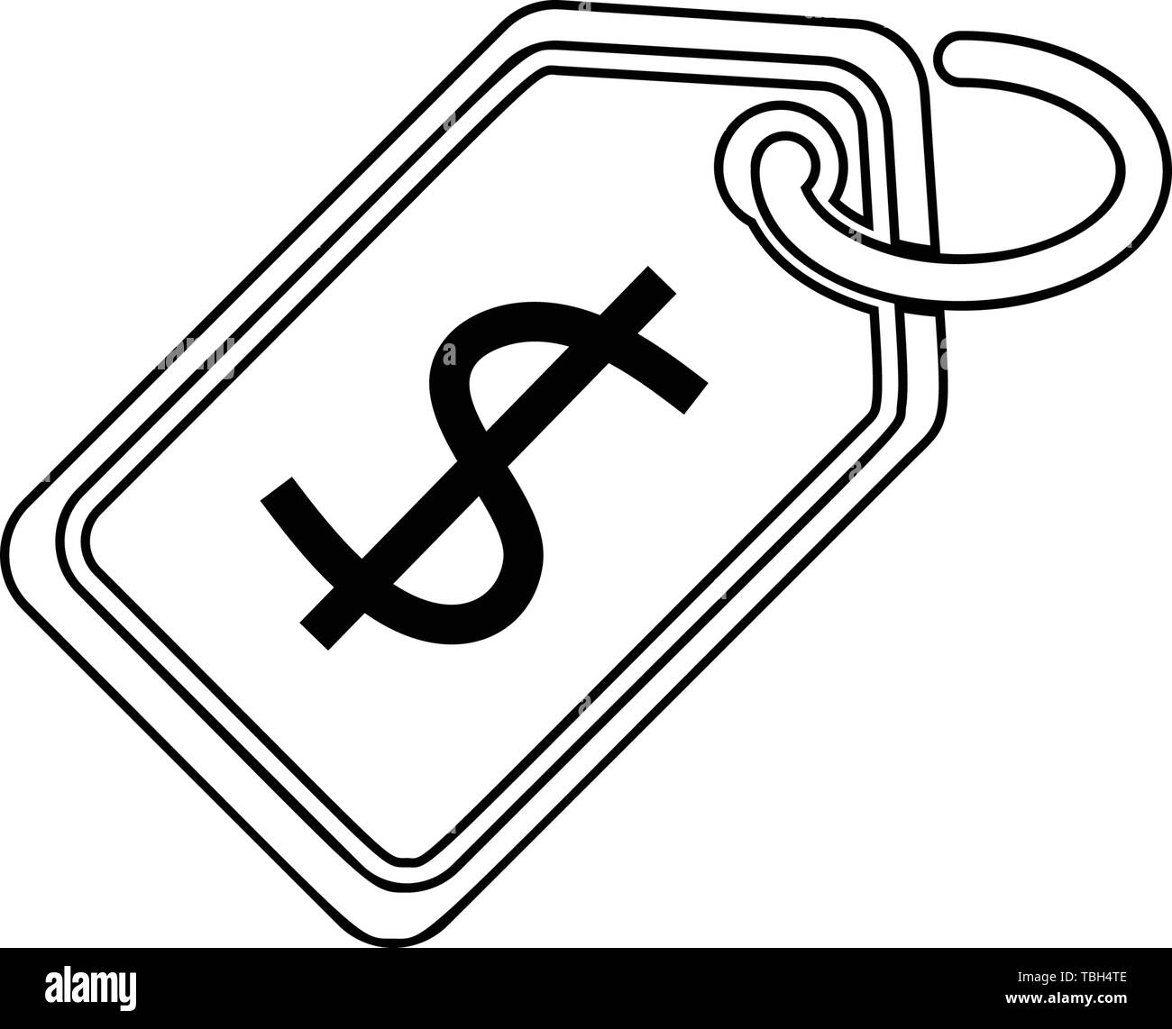 Dollar sign - label icon Vector illustration Stock Vector Image &amp; Art ...