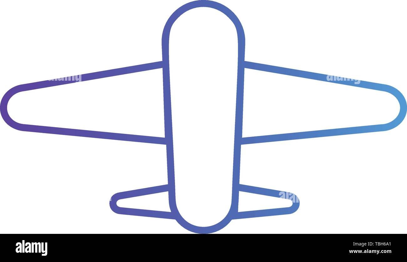 Airplane flat icon - travel and transport vector Stock Vector Image ...