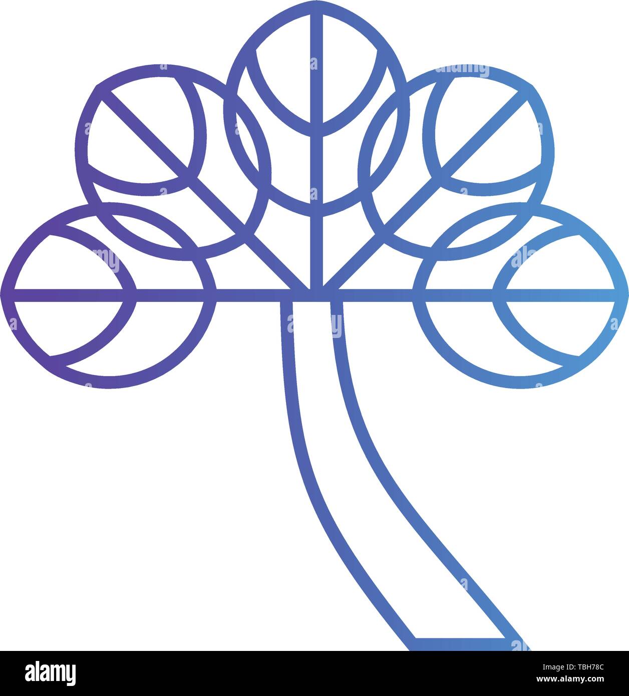 Tree icon vector - Flat Stock Vector Image & Art - Alamy