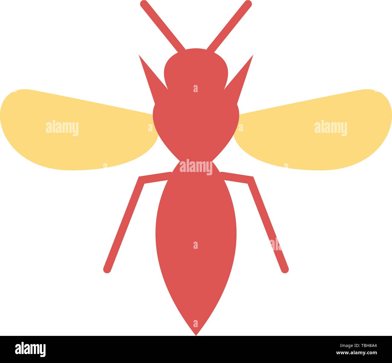 Bee Insect icon - vector Stock Vector Image & Art - Alamy