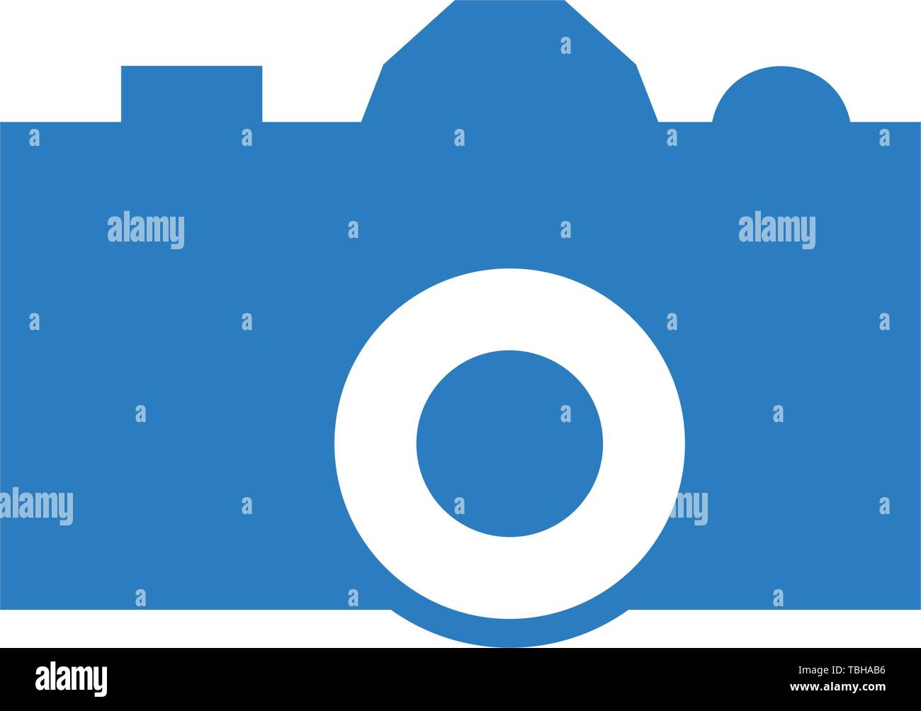 Pocket digital camera icon - vector Stock Vector