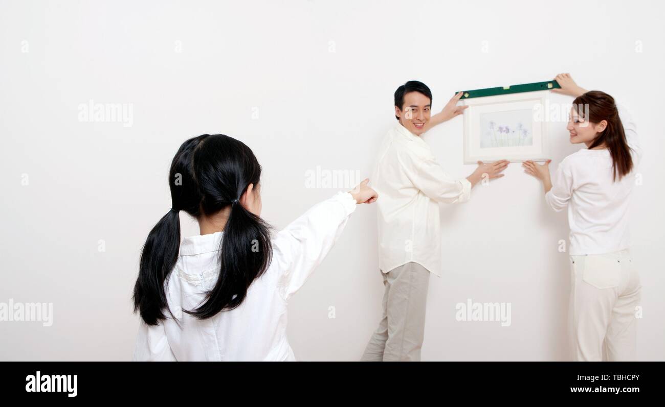 family of three Stock Photo Alamy family of three Stock Photo Alamy