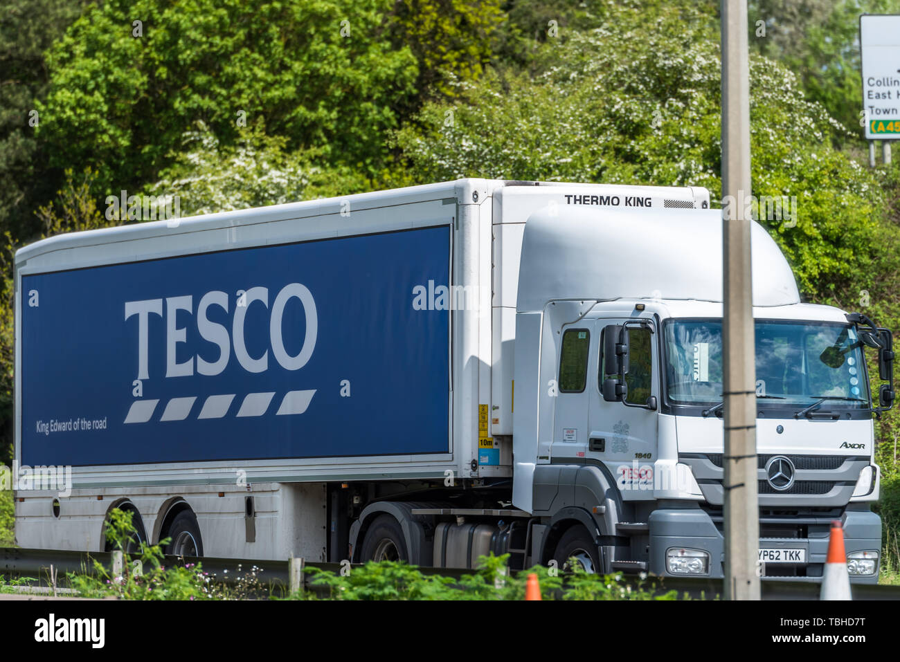 Tesco Truck Stock Photos & Tesco Truck Stock Images Alamy