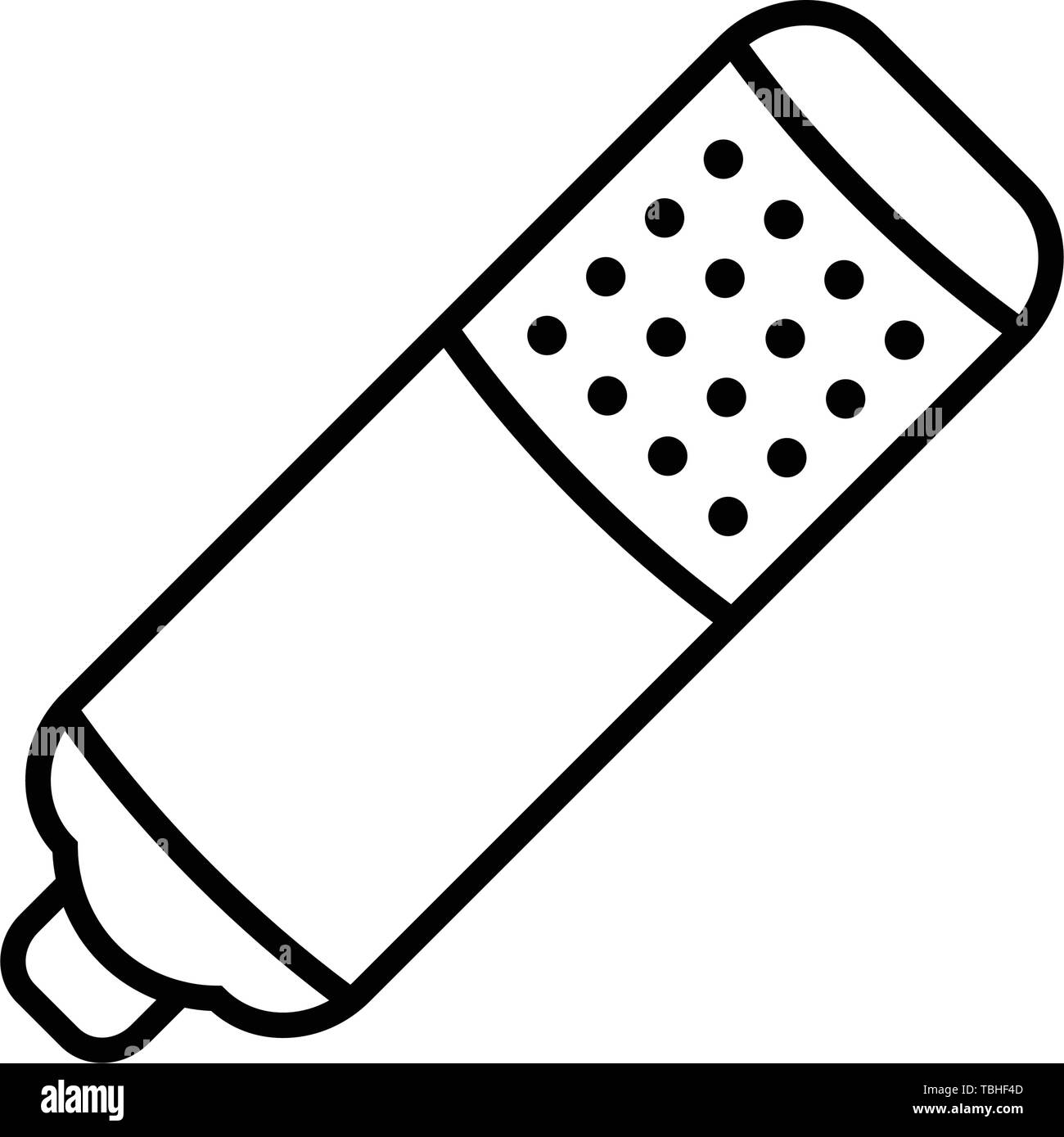 Microphone icon vector - Line art Stock Vector Image & Art - Alamy