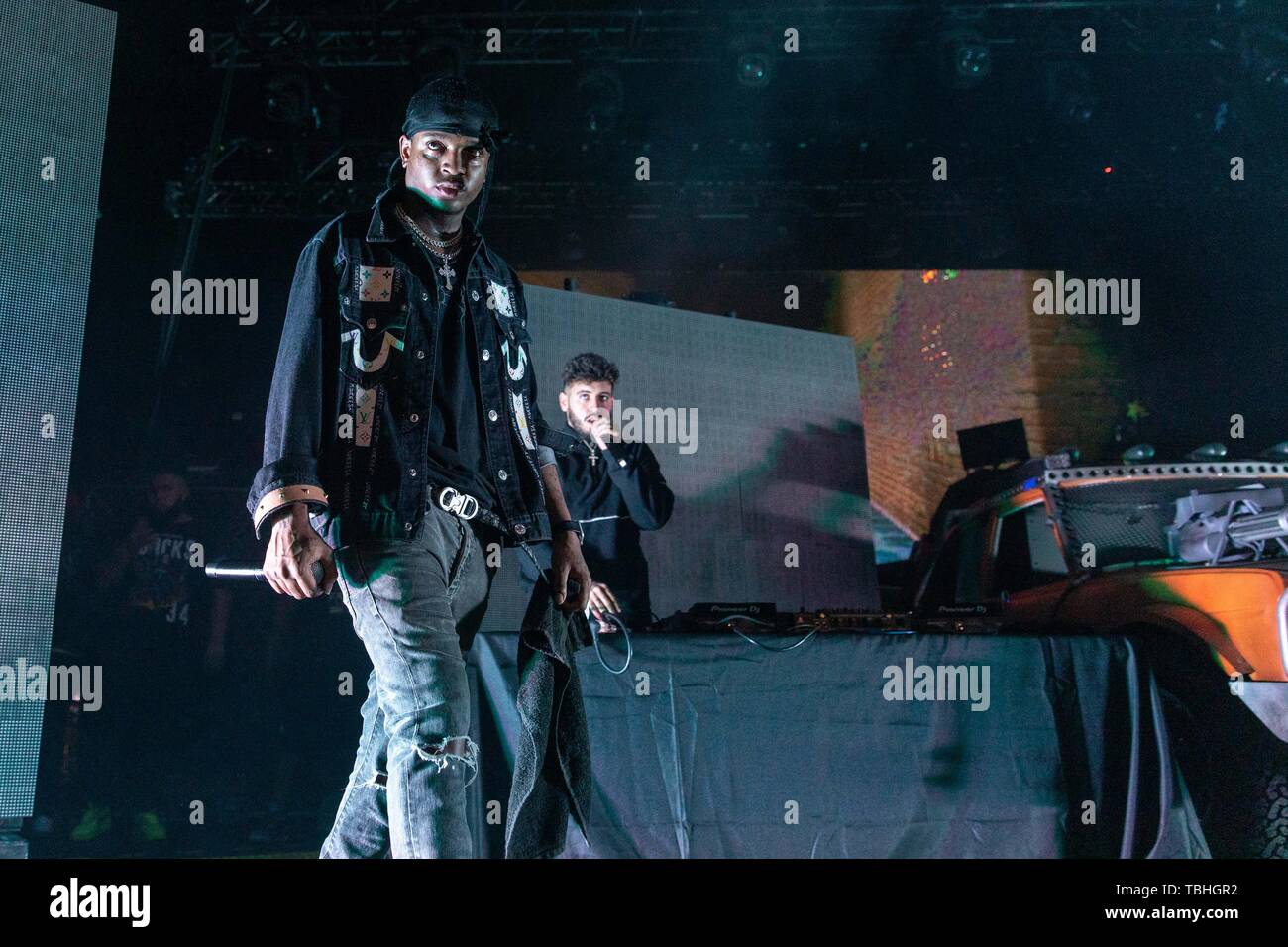 May 31, 2019 - Milwaukee, Wisconsin, U.S - Rapper SKI MASK THE SLUMP ...