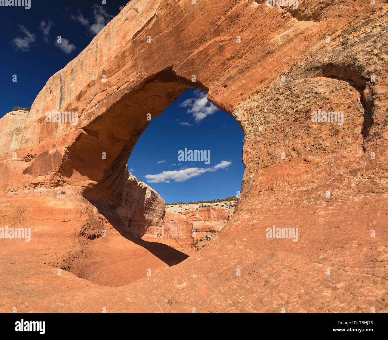 Wilson Arch in Utah, United States Stock Photo Alamy