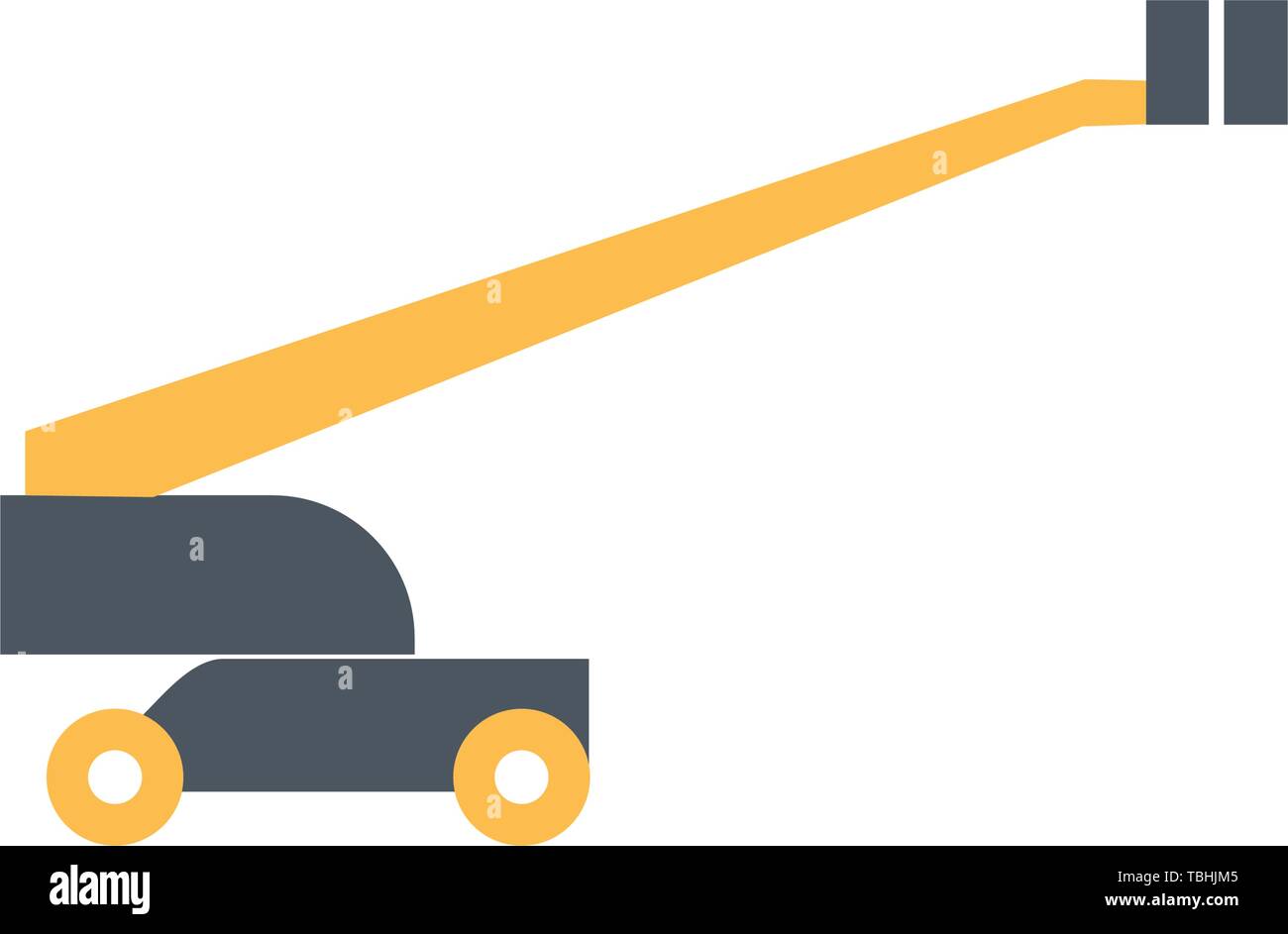 Crane icon - Crane machine sign - vector Stock Vector