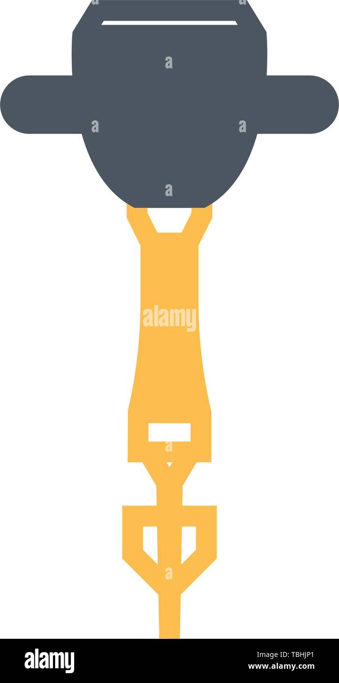 Drill machine icon - vector Stock Vector