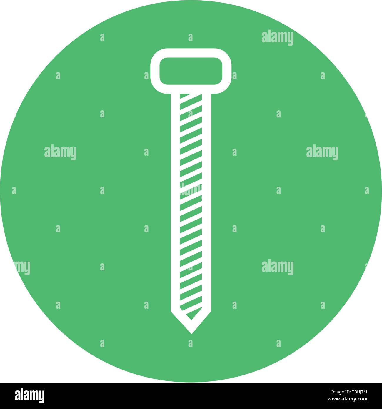 Screw sign icon - vector Stock Vector Image & Art - Alamy