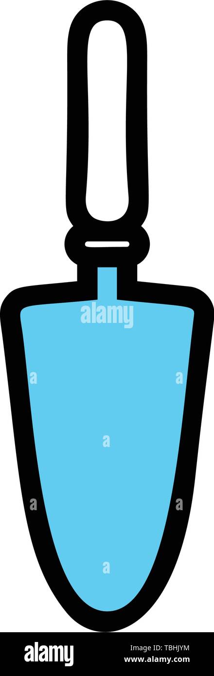 Trowel sign icon - vector Stock Vector