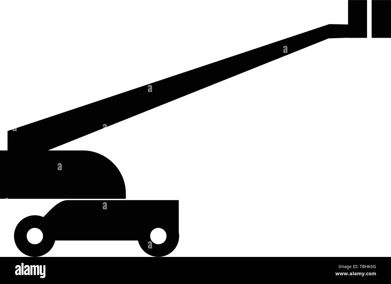 Crane icon - Crane machine sign - vector Stock Vector Image & Art - Alamy